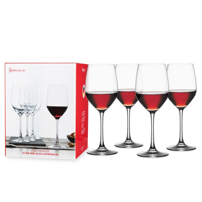 15 Oz Vino Grande Red Wine Set (Set Of 4), CLEAR, hi-res image number null