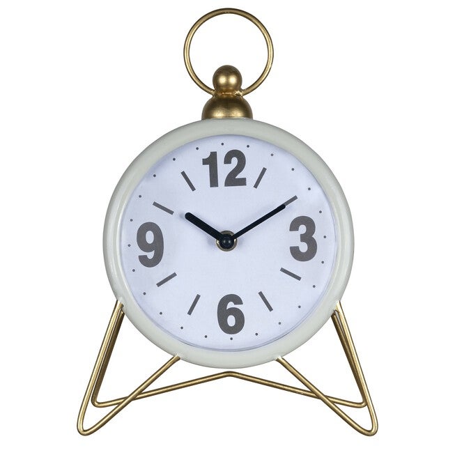 Steven Table Top Clock, GREY, hi-res image number 0