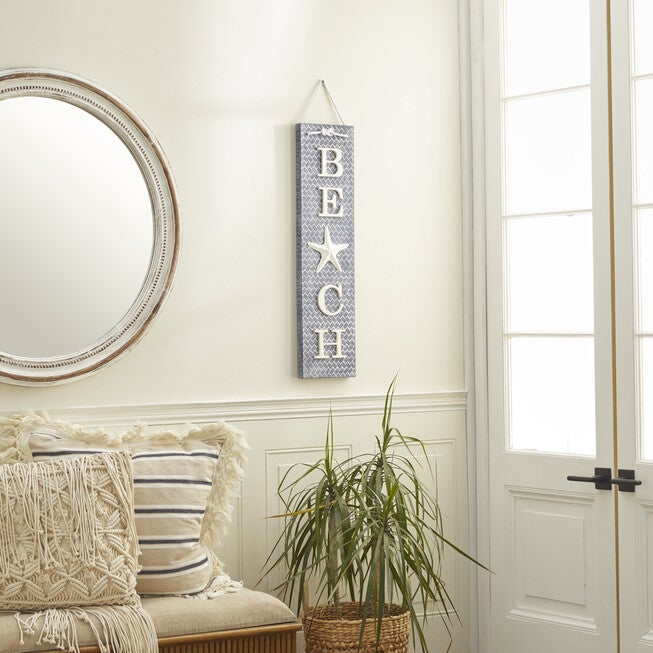 Blue Wood Coastal Wall Décor, , alternate image number 6