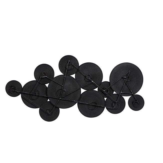 Cosmoliving By Cosmopolitan Black Metal Wall Decor, , alternate image number 2
