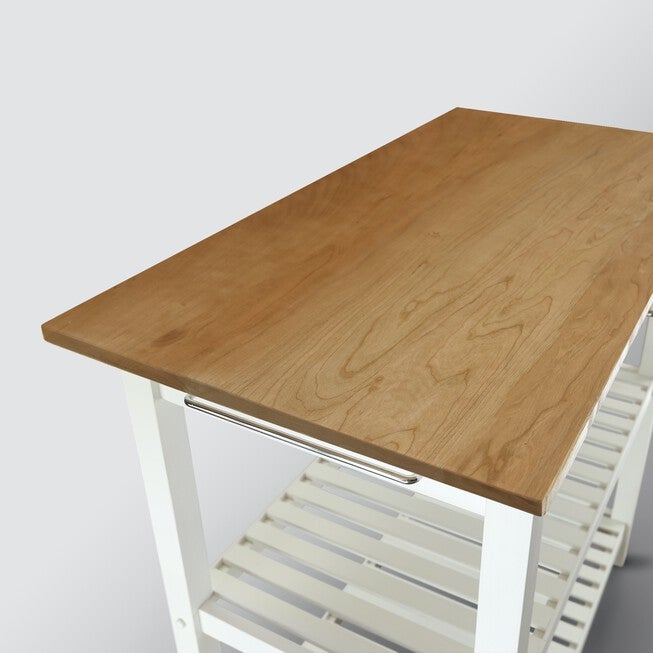 Kitchen Island with Solid American Cherry Top, , alternate image number 9