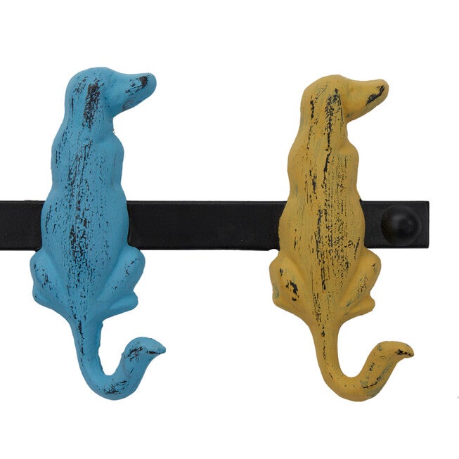 Multi Colored Metal Farmhouse Wall Hook Wall Hook, , alternate image number 4