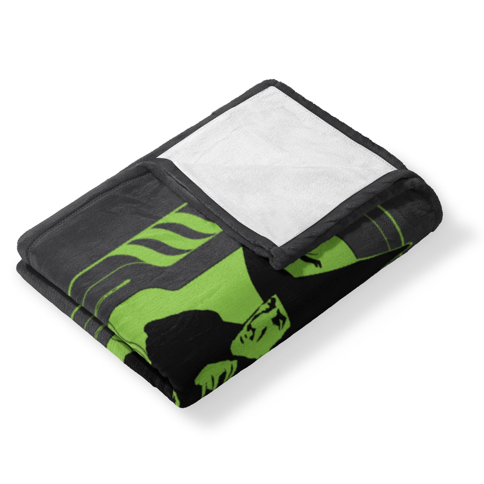 Warner Bros. The Wizard of Oz Don't Add Water Silk Touch Throw Blanket 50x60 Inches, GREEN, alternate image number 3