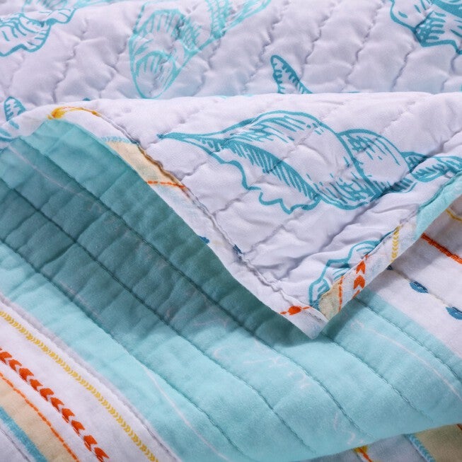 Pacifica Quilted Throw Blanket, , alternate image number 2