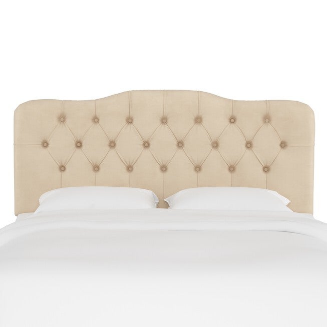 Velvet Tufted Headboard, , on-hover image number 1