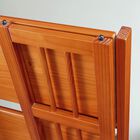 3-Shelf Folding Bookcase 14" Wide-Honey Oak, , alternate image number null