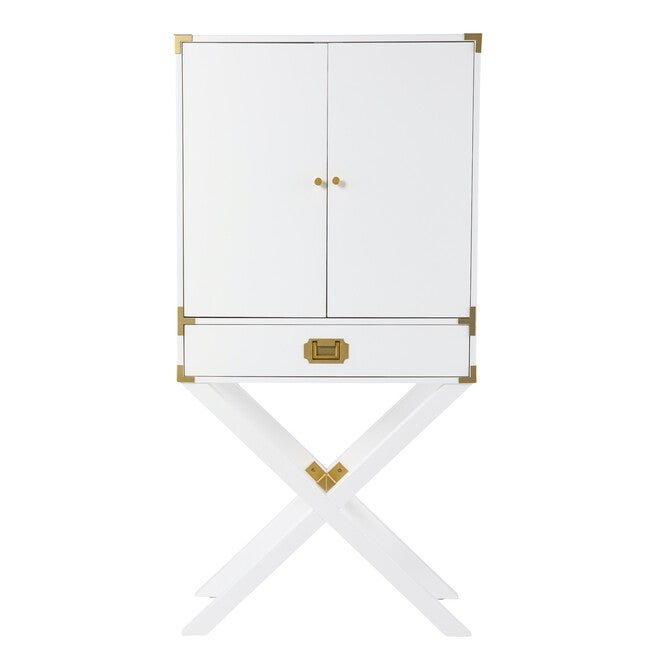 Campaign Tall Bar Cabinet W Storage, , on-hover image number 1