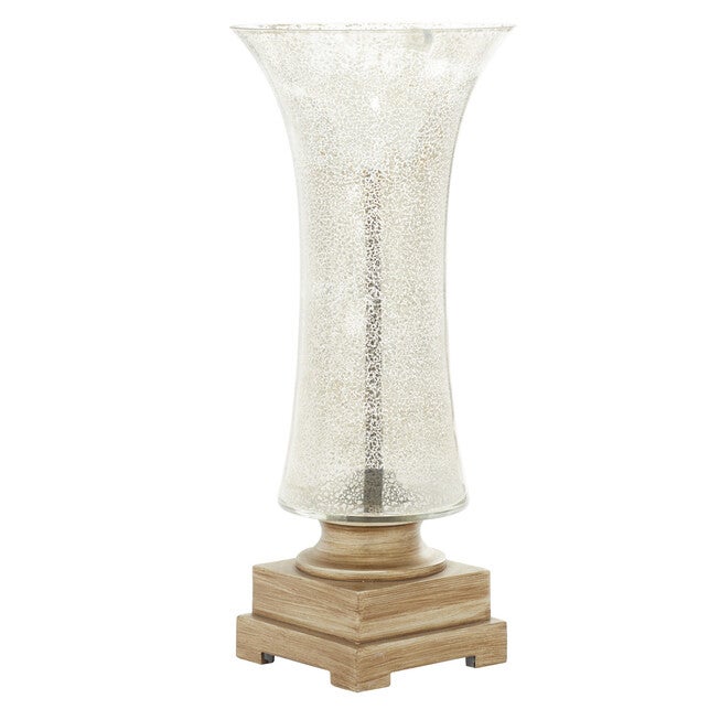 Set Of 2 Gold Glass Glam Uplight, , alternate image number null