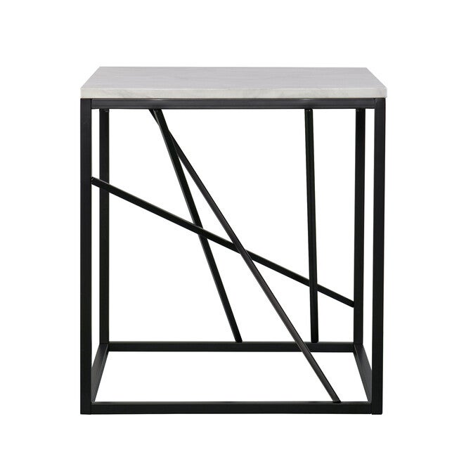 Arendal Faux Marble End Table, , alternate image number 1