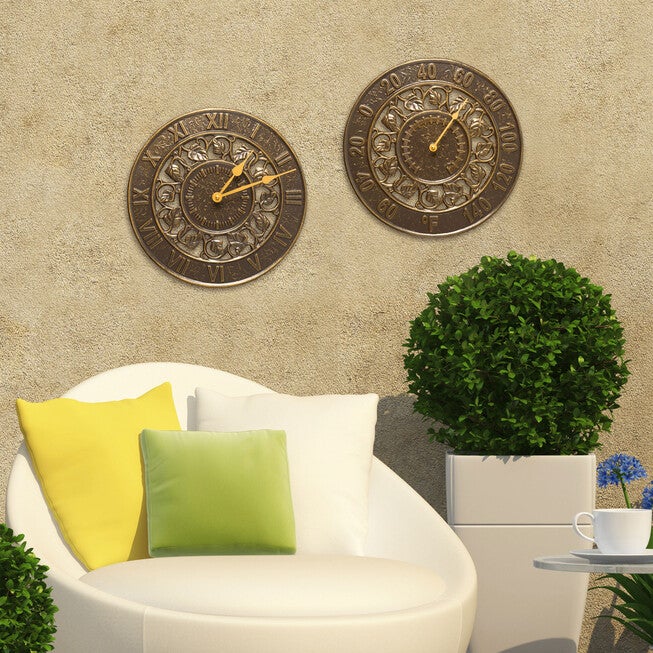Ivy Silhouette Clock , , alternate image number null