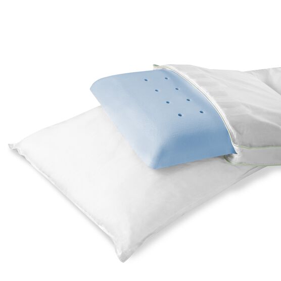 SensorPEDIC Dual Comfort Supreme Gusseted Bed Pillow, , alternate image number null