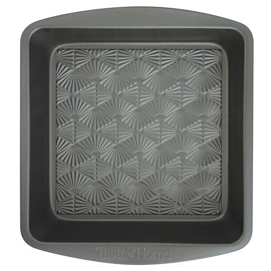 Set 2 8 Inch Non Stick Metal Square Baking Pan, , alternate image number null