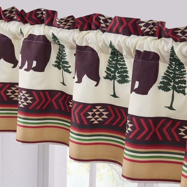 Yosemite Campfire Window Valance, , on-hover image number 1