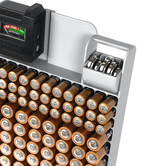 Battery Organizer with Energy Tester, , alternate image number null