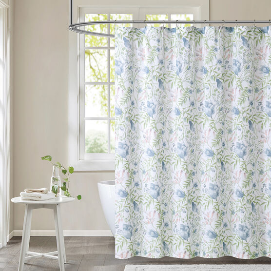 Cottage Classics Field Floral Shower Curtain, MULTI, hi-res image number null