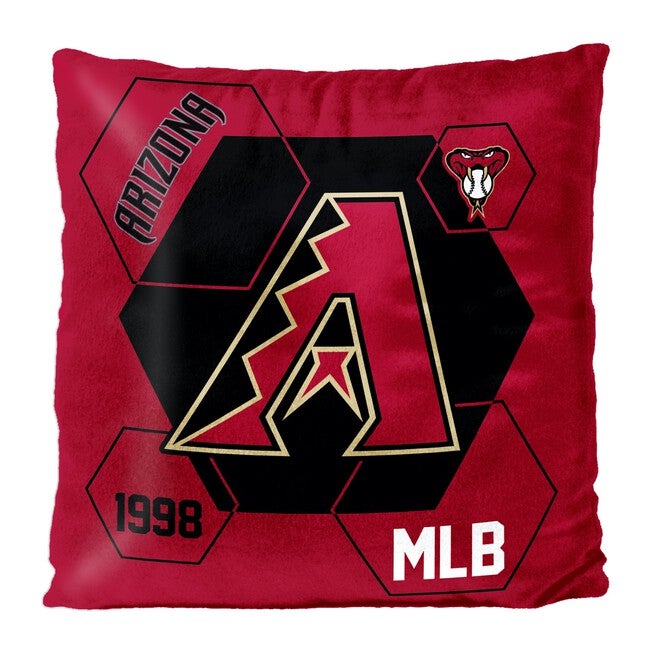Diamondbacks Velvet Reverse Pillow, MULTI, hi-res image number 0
