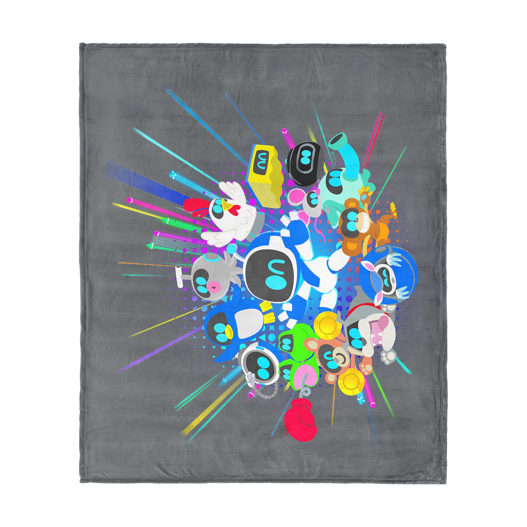 Sony Silk Touch Throw Blanket 40x50 inches, PLAYSTATION, hi-res image number 0