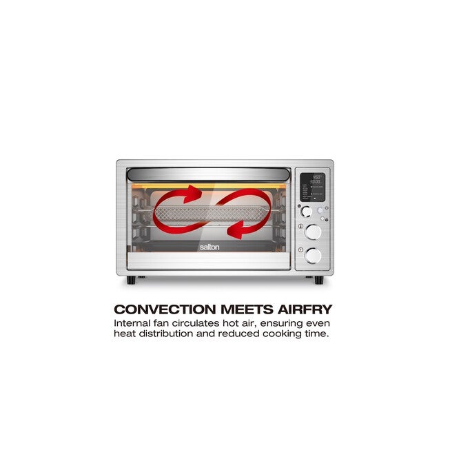 Salton® Air Fryer/Convection Toaster Oven, , alternate image number null