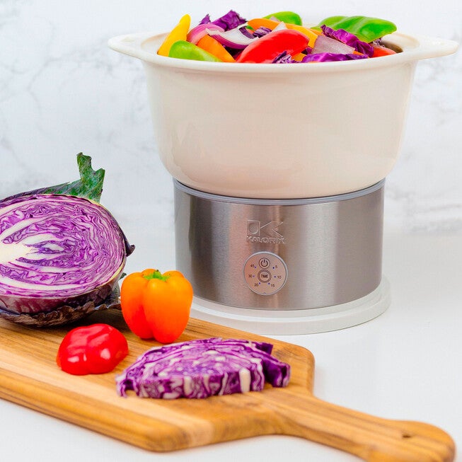 Kalorik Digital Ceramic Steamer, WHITE, hi-res image number 0