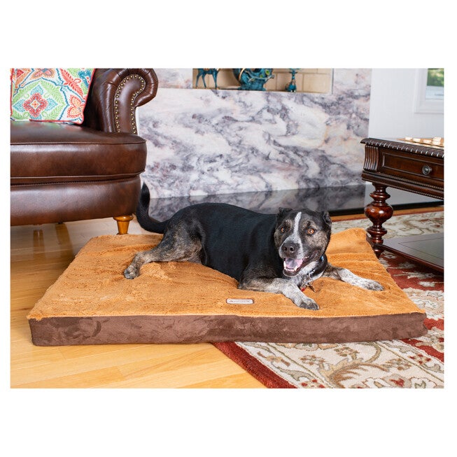 Memory Foam Orthopedic Dog Bed Mat, Mocha/Brown, Large, , alternate image number 3