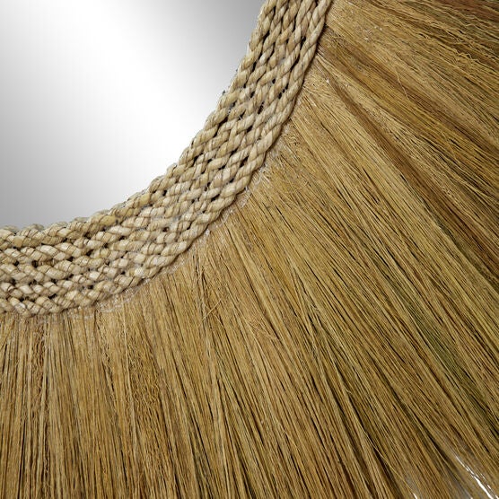 Brown Boho Style Sea Grass Wall Mirror, , alternate image number null