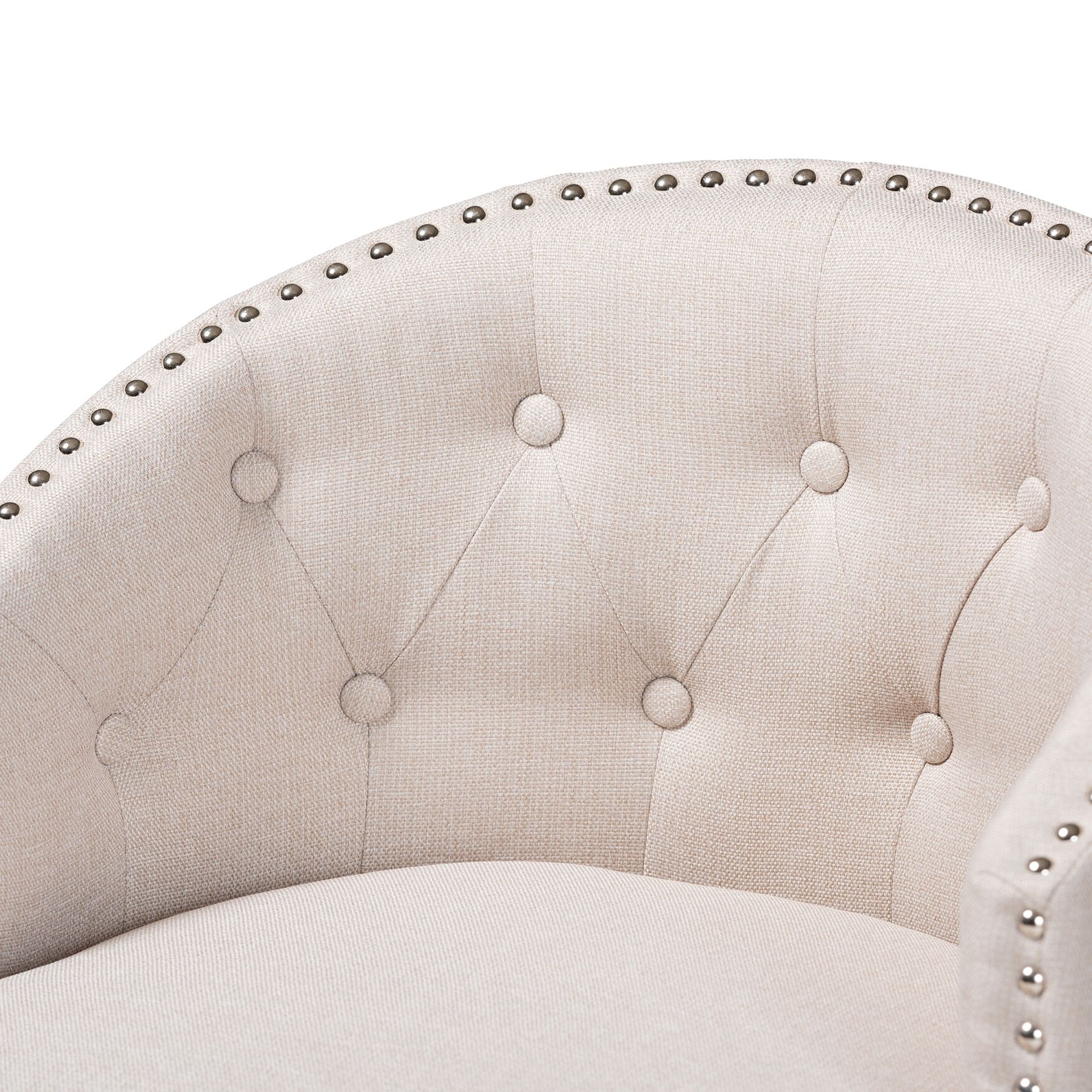 Theron Mid-Century Transitional Black Faux Leather and Espresso Brown Finished Wood 2-Piece Swivel Counter Stool Set, , alternate image number 30