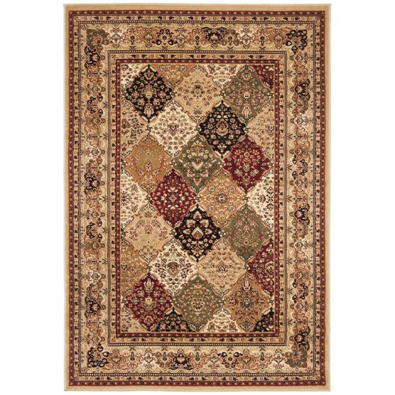 Lyndhurst 221 Multi / Beige 4' X 6' Small Rectangle Rug, MULTI BEIGE, hi-res image number null