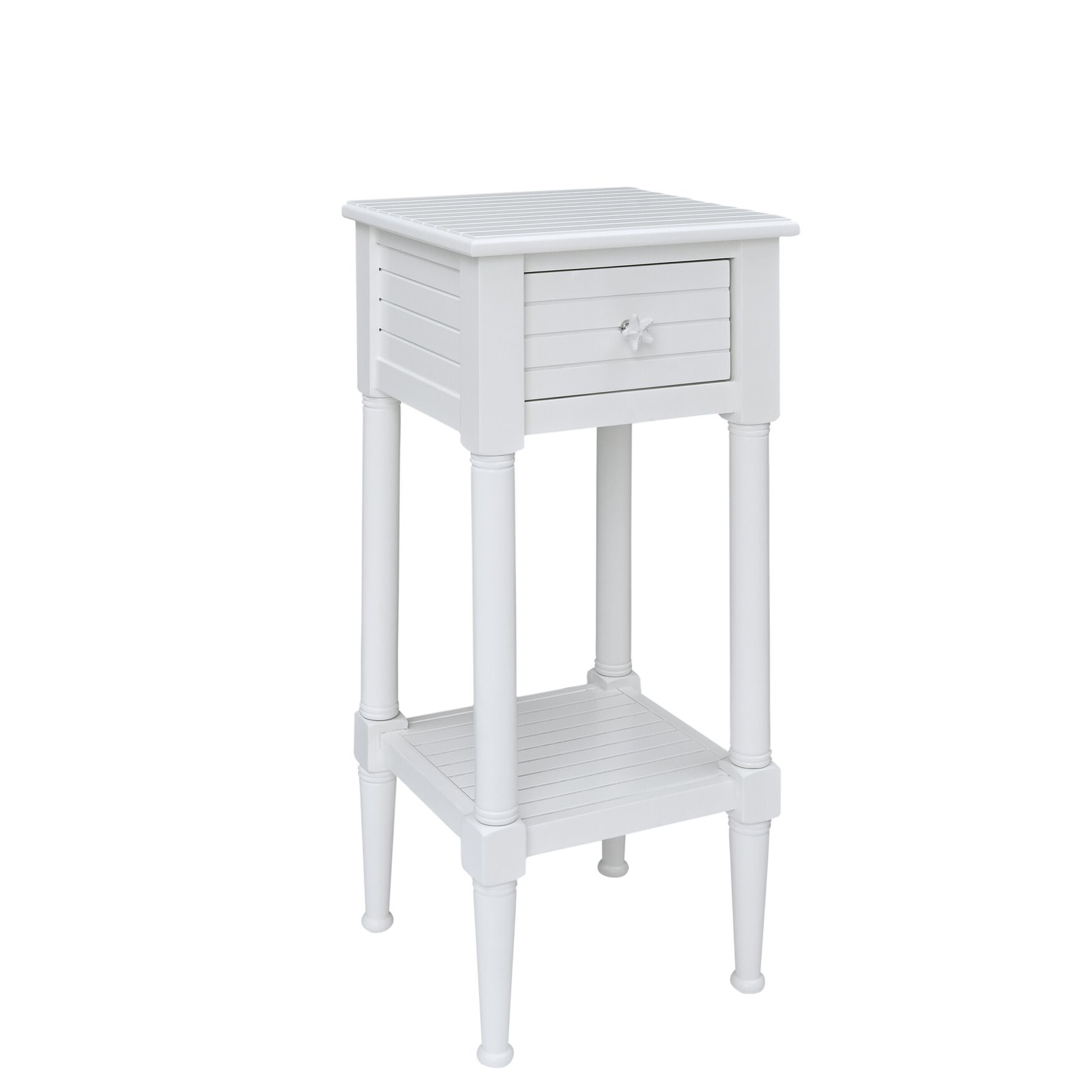 Starfish End Table Accent Tables (Including End Tables), WHITE, hi-res image number 0