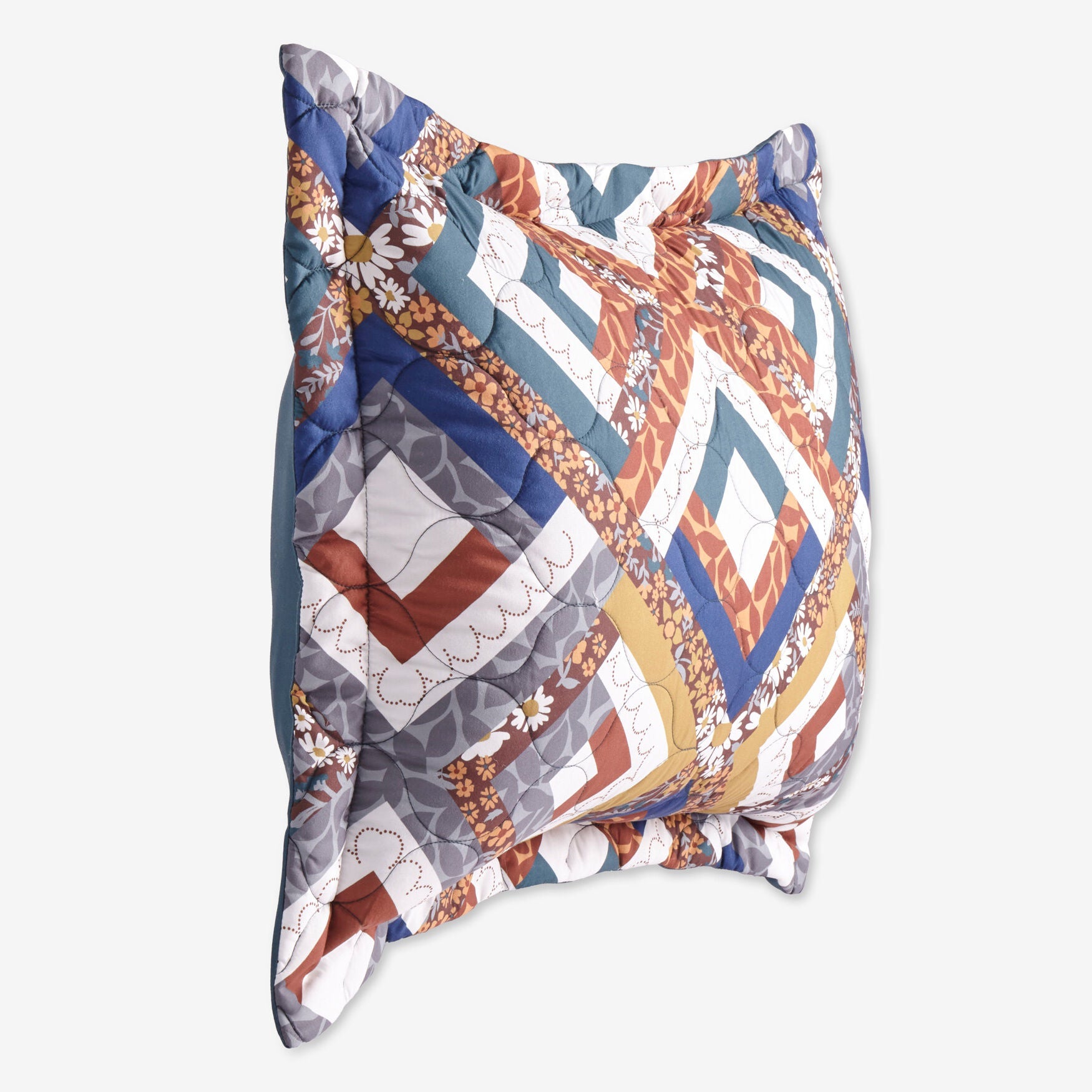 BH Studio Reversible Quilted Shams, PLUM DUSTY LAVENDER, on-hover image number 1