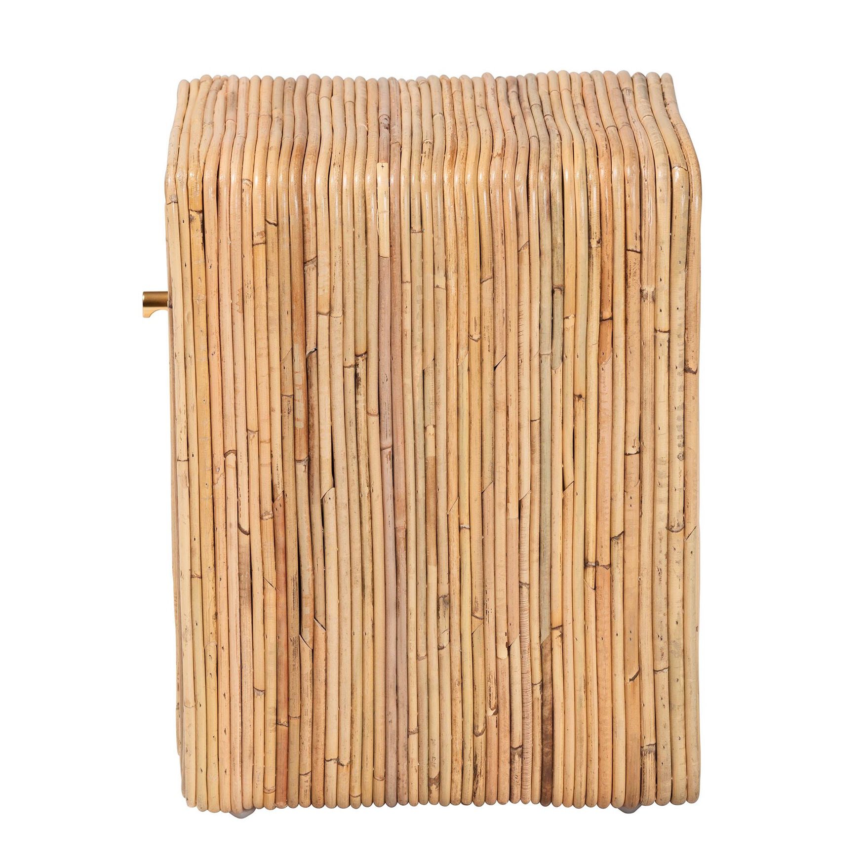 Rosina Bohemian Natural Rattan 1-Drawer Nightstand, , alternate image number 9