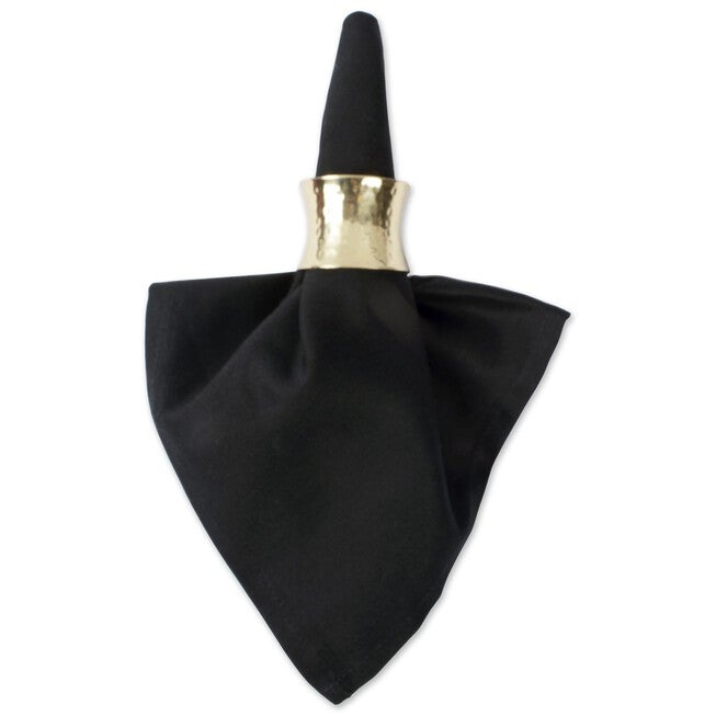 Black Napkin, Set of 6, , alternate image number 4