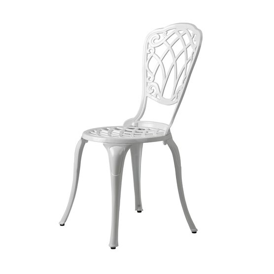 Palisade Aluminum 3-piece Bistro Set in White, , alternate image number null