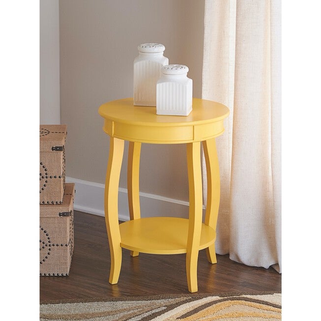 Round Table with Shelf, , alternate image number null