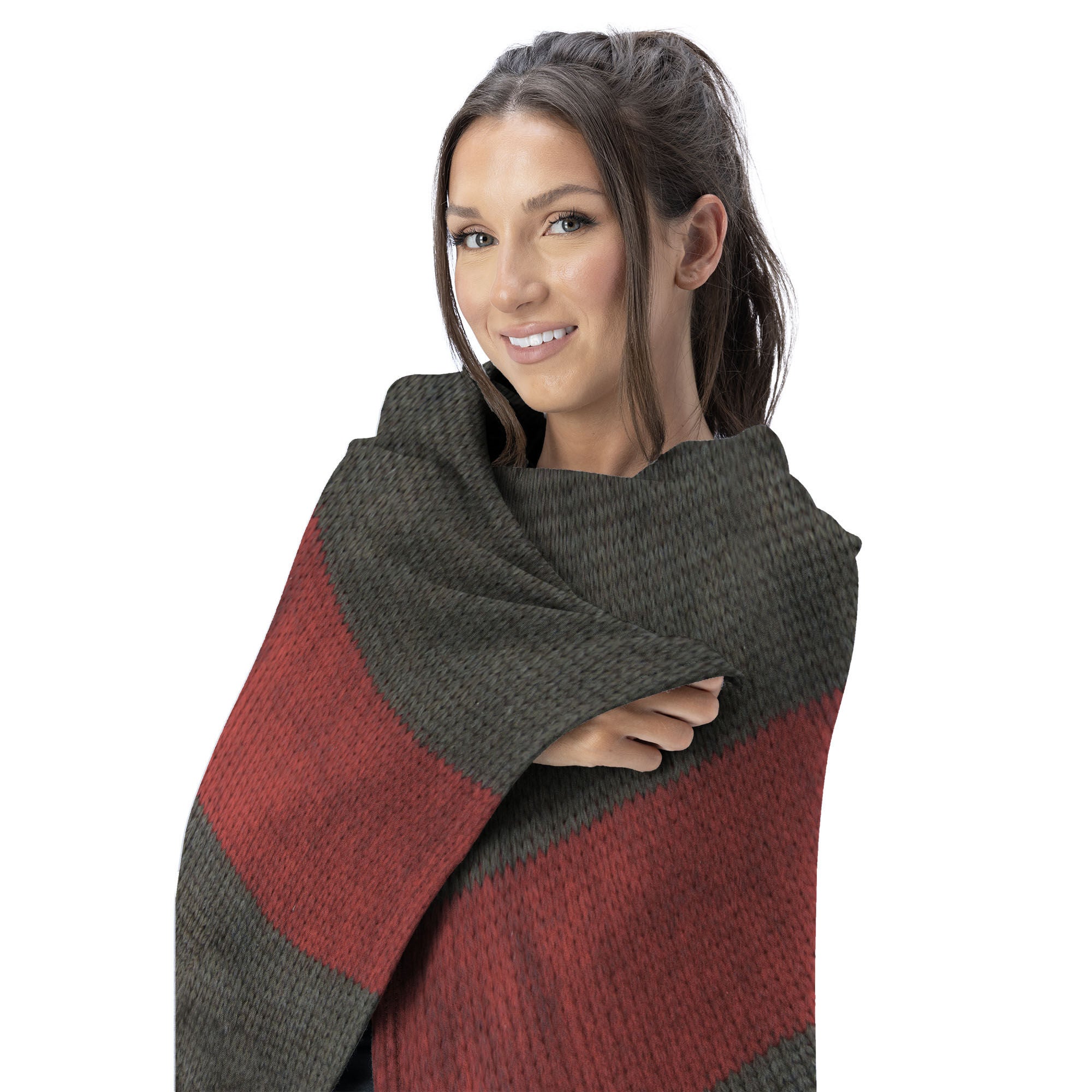 Warner Bros. Nightmare on Elm Street Sweater Silk Touch Throw Blanket 40X50 Inches, ELM STREET, alternate image number 2