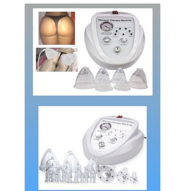 Vacuum Therapy Buttocks Enlargement Machine And Cellulite Treatment Beauty Tools, WHITE, hi-res image number null