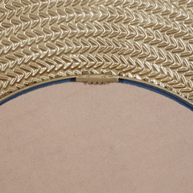 Gold Metal Contemporary Wall Mirror, , alternate image number 2