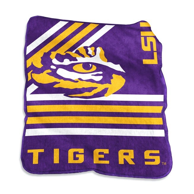Lsu Raschel Throw Home Textiles, MULTI, hi-res image number null