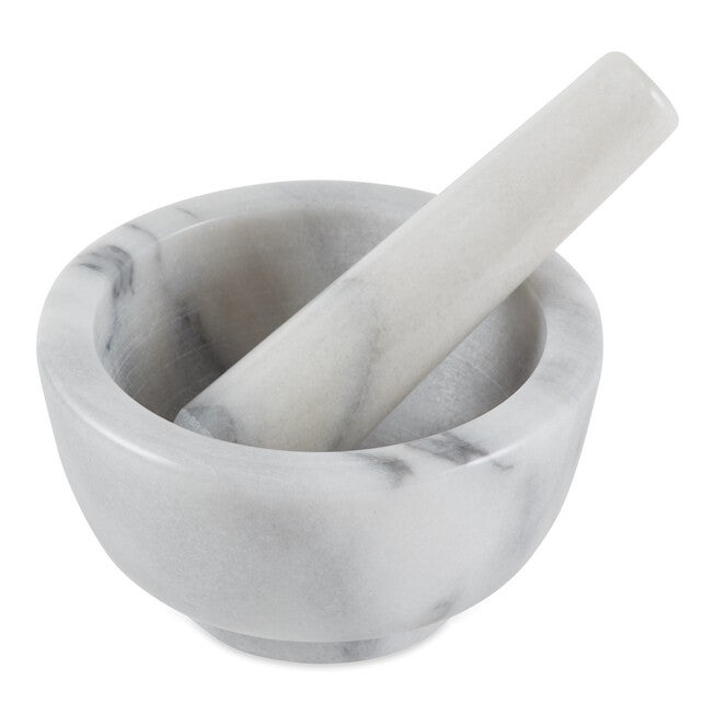 Marble Mortar and Pestle - White, , alternate image number null