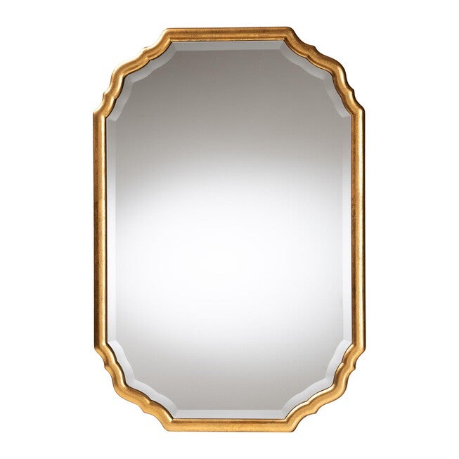 Pacino Antique Goldleaf Accent Wall Mirror, ANTIQUE, alternate image number 1