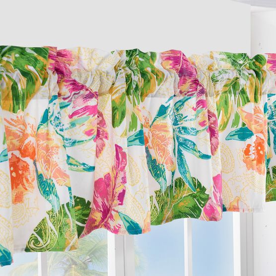 Tropics Window Valance, , on-hover image number null