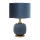 Blue Transitional Table Lamp, BLUE, hi-res image number null
