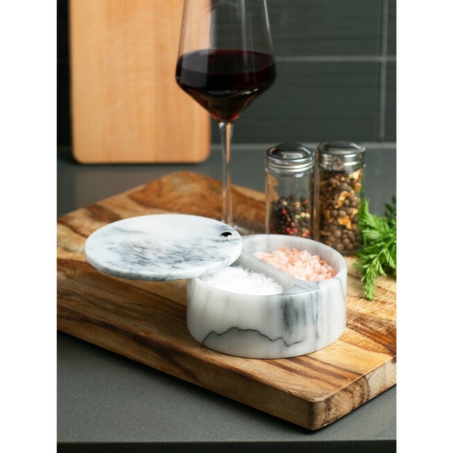 Salt Box - White Marble, , on-hover image number null