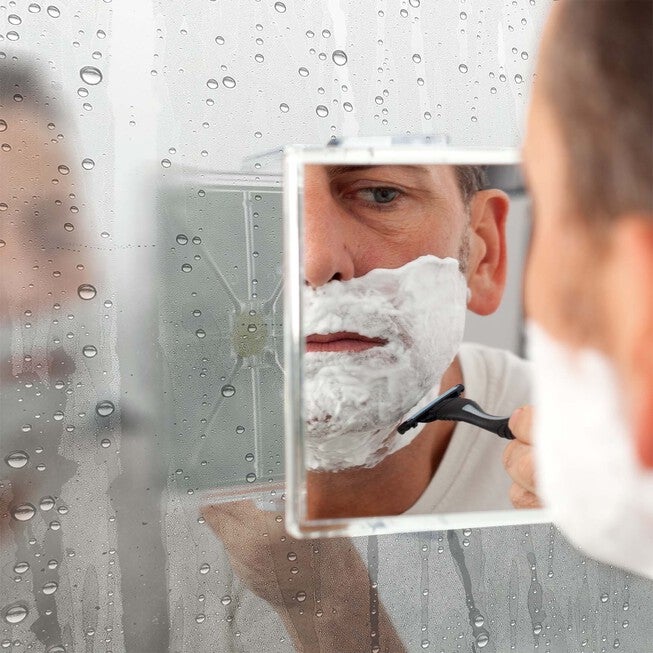 Fog Free Suction Cup Swivel Mirror 2X, , alternate image number null