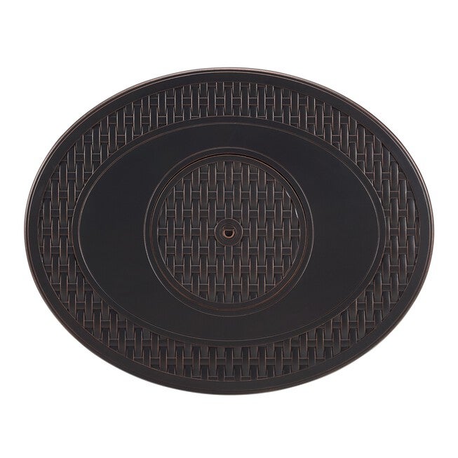 Davis Aluminum Oval LPG/NG Fire Pit, , alternate image number null