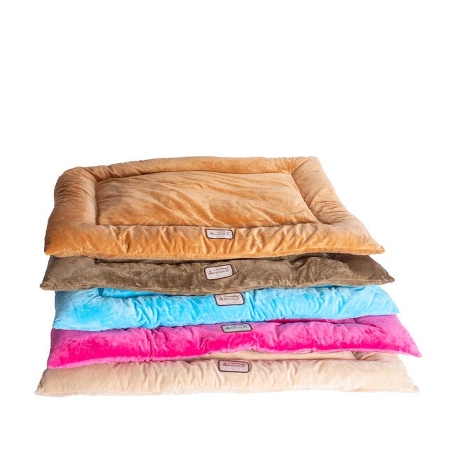 Medium Pet Bed Mat , Dog Crate Soft Pad With Poly Fill Cushion, , alternate image number 5