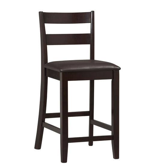 Counter Stool, 17"Wx19¾"Dx37"H, ESPRESSO, hi-res image number null
