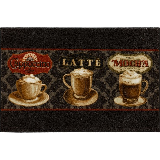 Coffee Moment Charcoal 2' 6 inches X 3' 10 inches, CHARCOAL, hi-res image number 0