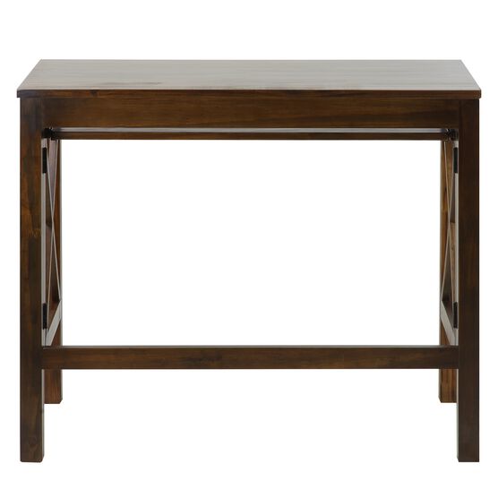 Montego Folding Desk with Pull-Out-Warm Brown, BROWN, hi-res image number null