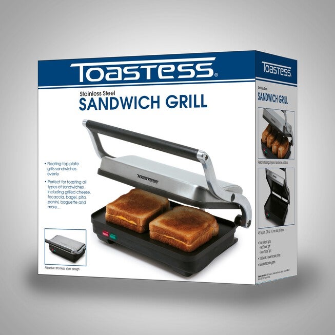 Stainless Steel Sandwich Grill, , alternate image number 7