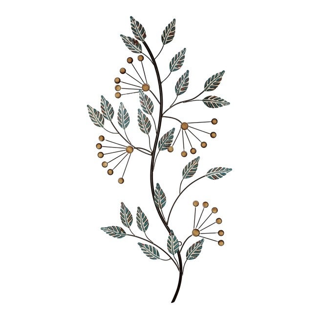 Beaded Metal Flower Bunch Wall Decor, MULTI, hi-res image number 0